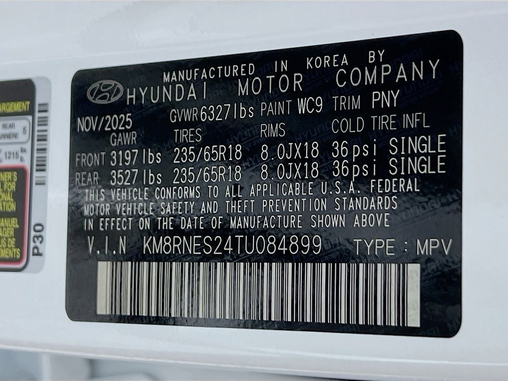 2026 Hyundai Palisade SEL Premium 7 Passenger