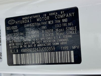 2026 Hyundai Palisade SEL Premium 7 Passenger