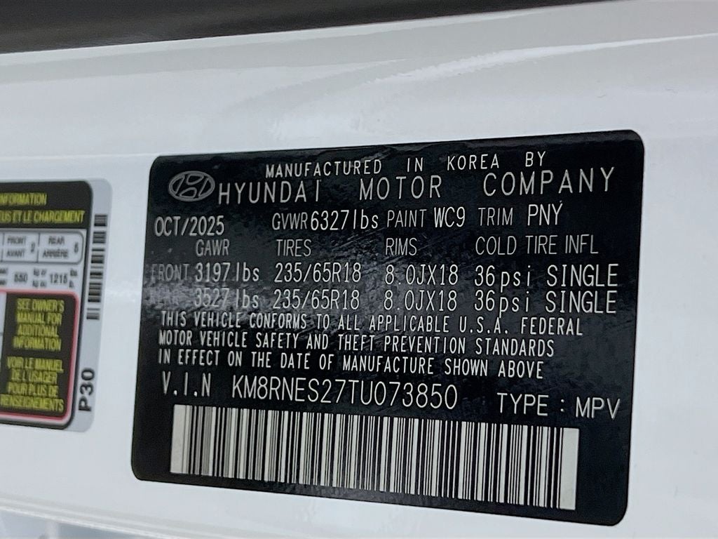 2026 Hyundai Palisade SEL Premium 7 Passenger