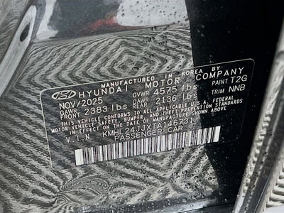 2026 Hyundai Sonata Hybrid Blue