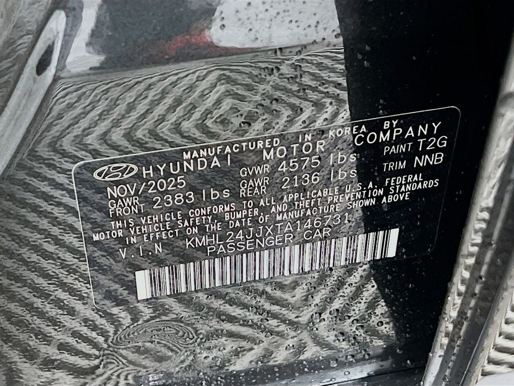 2026 Hyundai Sonata Hybrid Blue