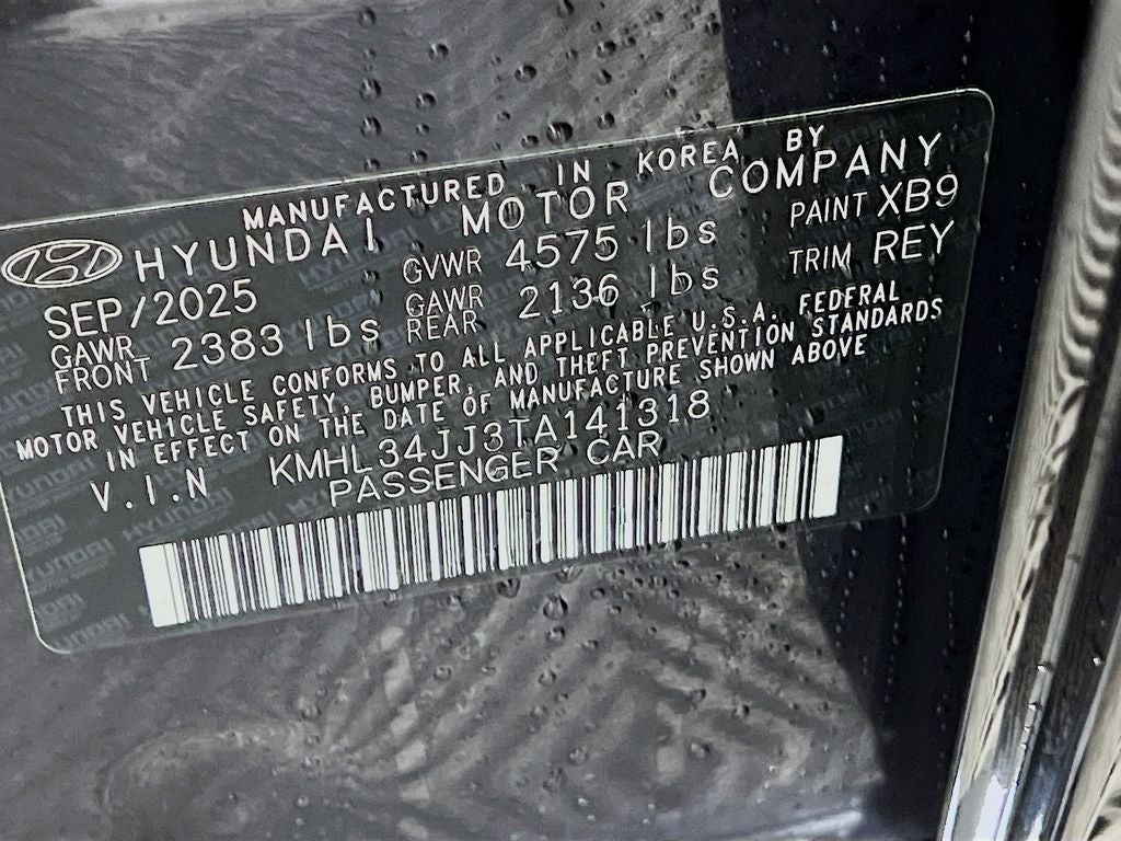 2026 Hyundai Sonata Hybrid SEL