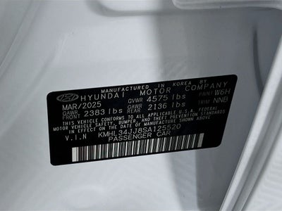 2025 Hyundai Sonata Hybrid SEL