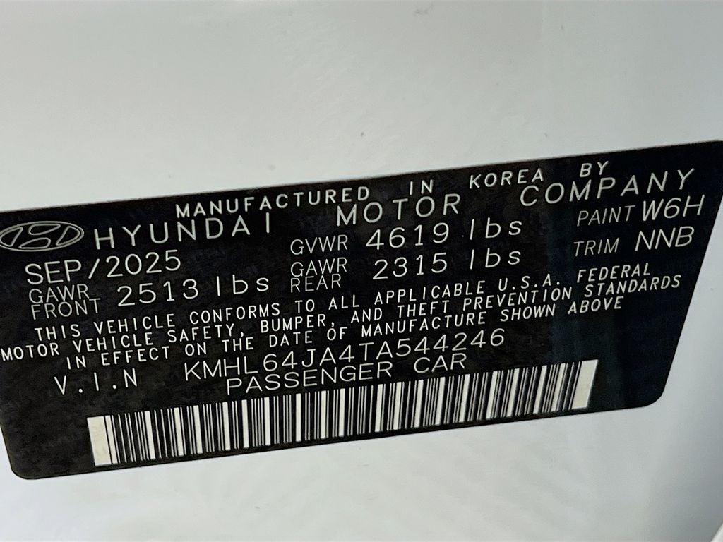 2026 Hyundai Sonata SEL Sport