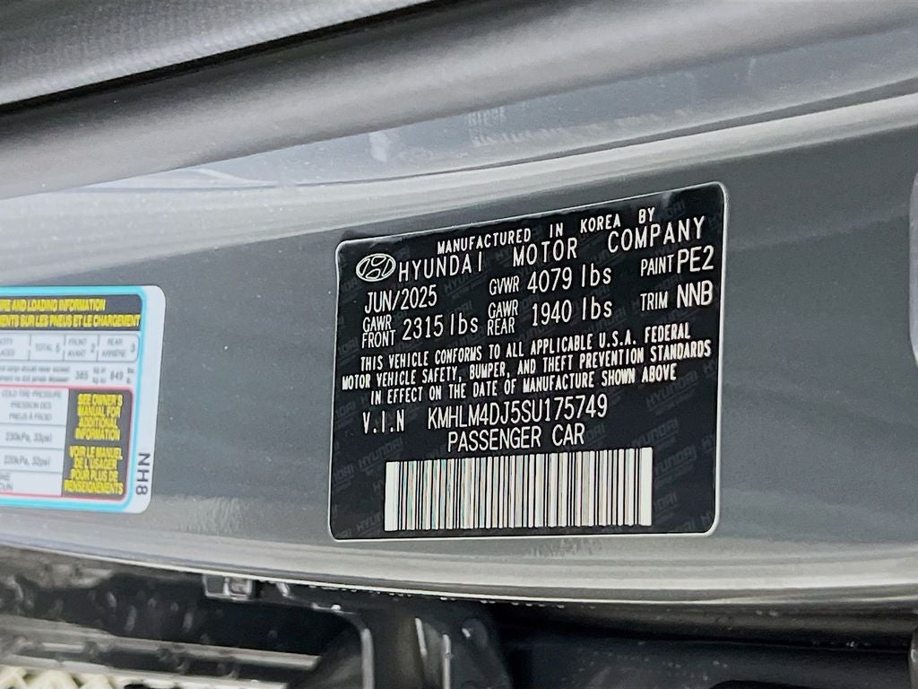 2025 Hyundai Elantra Hybrid SEL Sport