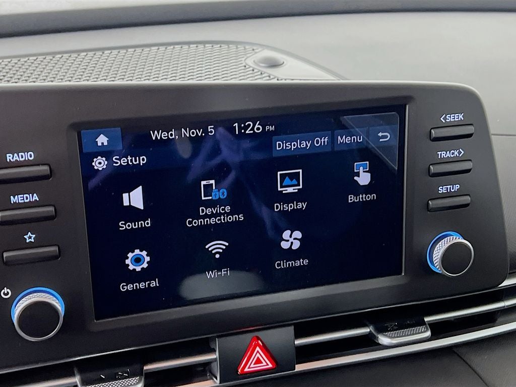 2026 Hyundai Elantra Hybrid Blue