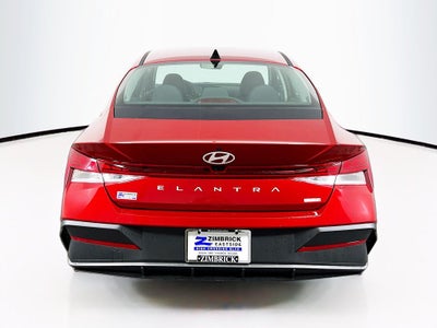 2026 Hyundai Elantra Hybrid Blue