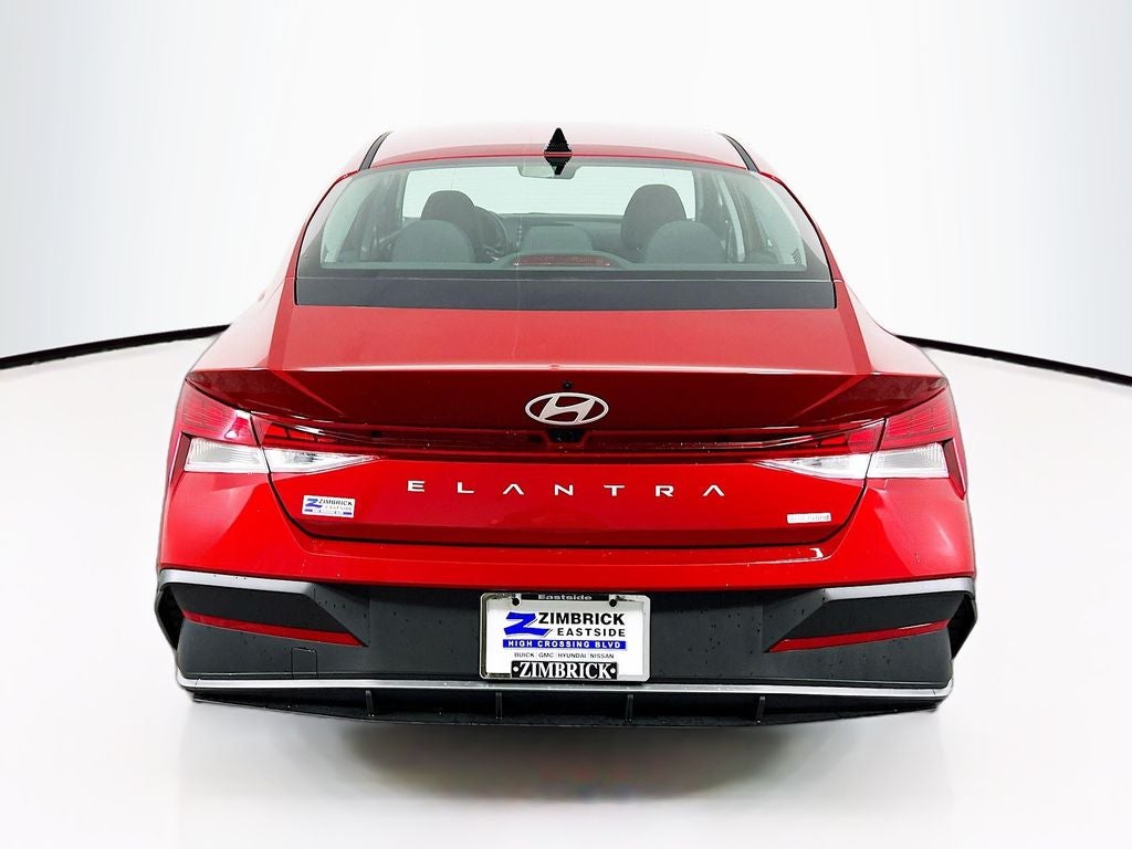 2026 Hyundai Elantra Hybrid Blue