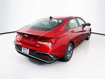 2026 Hyundai Elantra Hybrid Blue