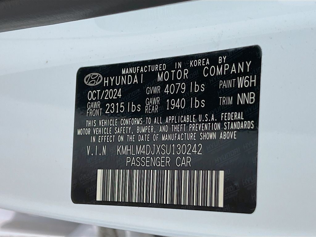 2025 Hyundai Elantra Hybrid SEL Sport