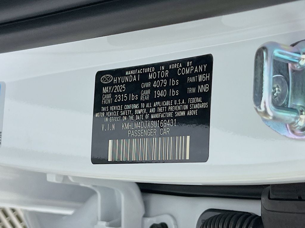 2025 Hyundai Elantra Hybrid SEL Sport