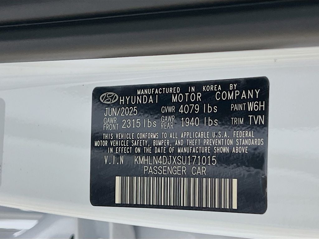 2025 Hyundai Elantra Hybrid Limited