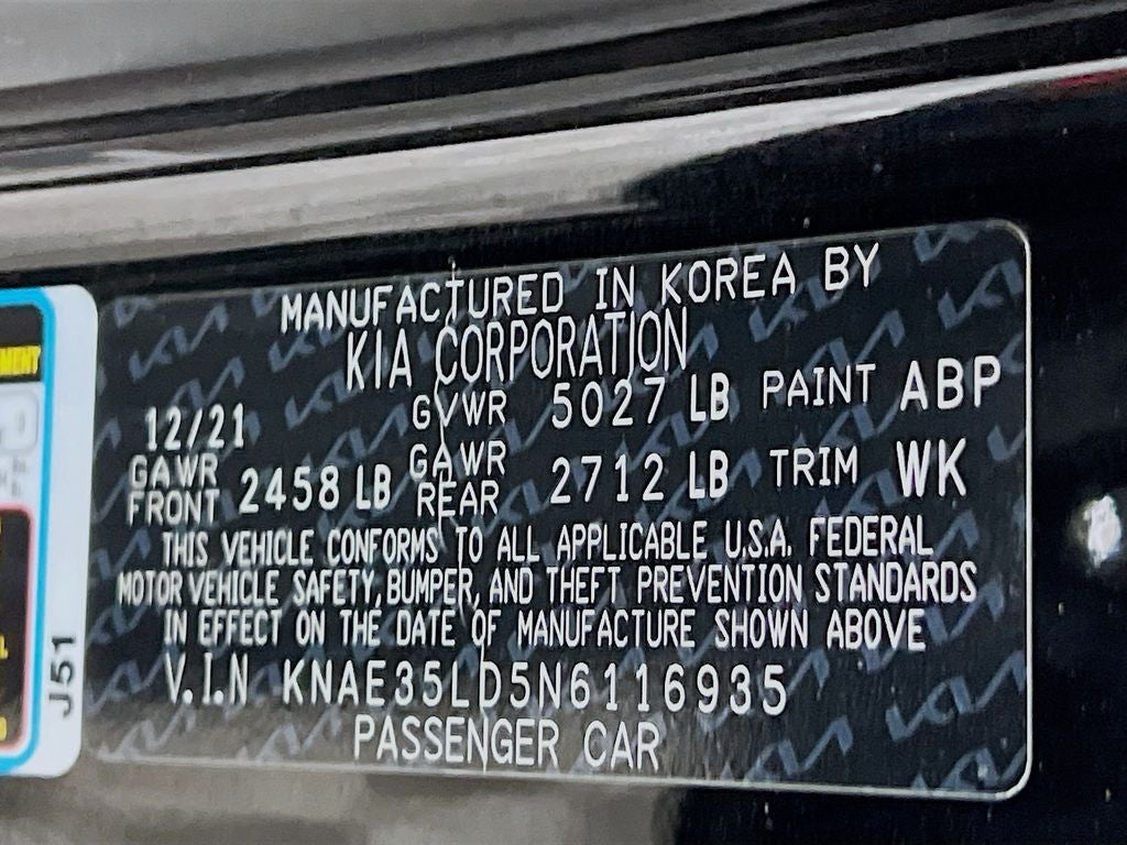 2022 Kia Stinger GT-Line