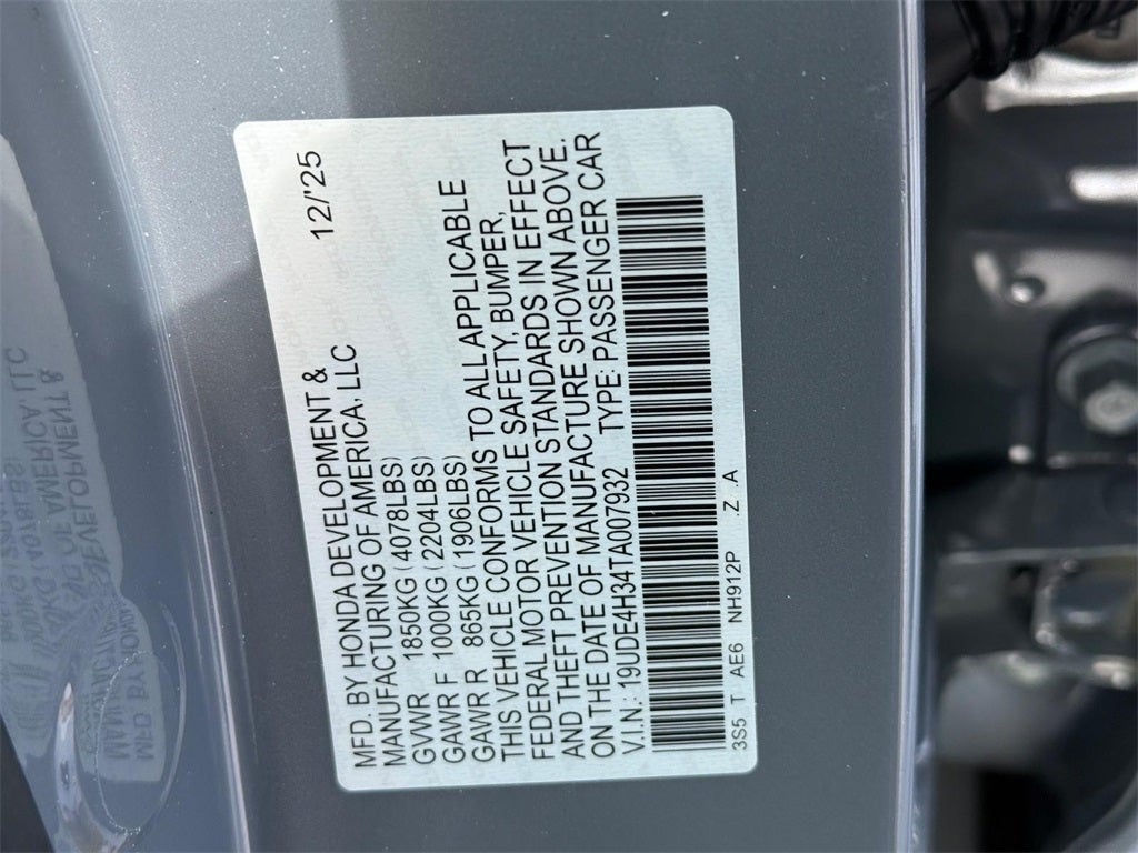 2026 Acura Integra A-Spec Package