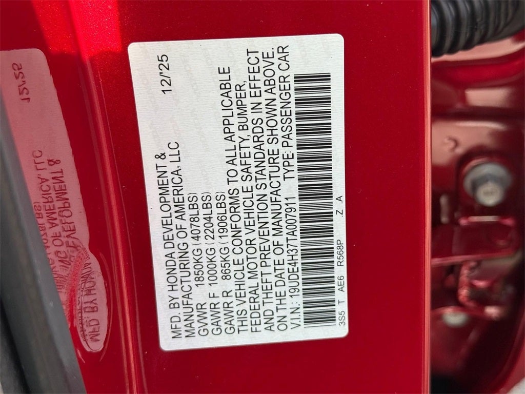 2026 Acura Integra A-Spec Package