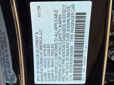 2026 Acura Integra A-Spec Package