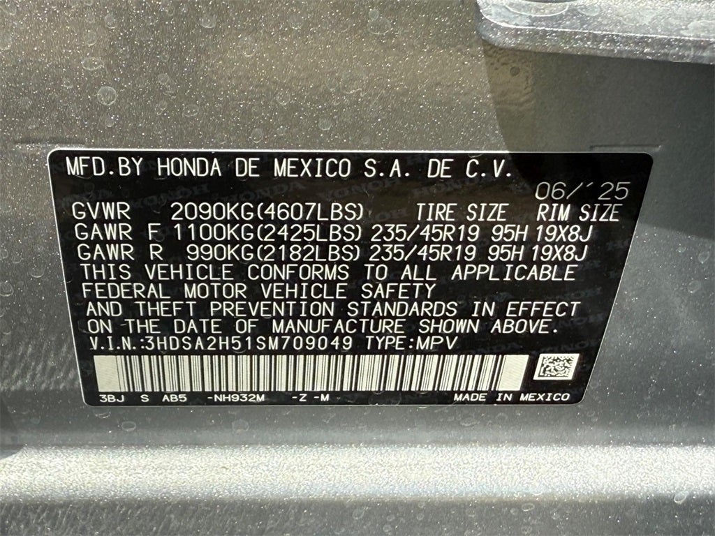 2025 Acura ADX A-Spec Package