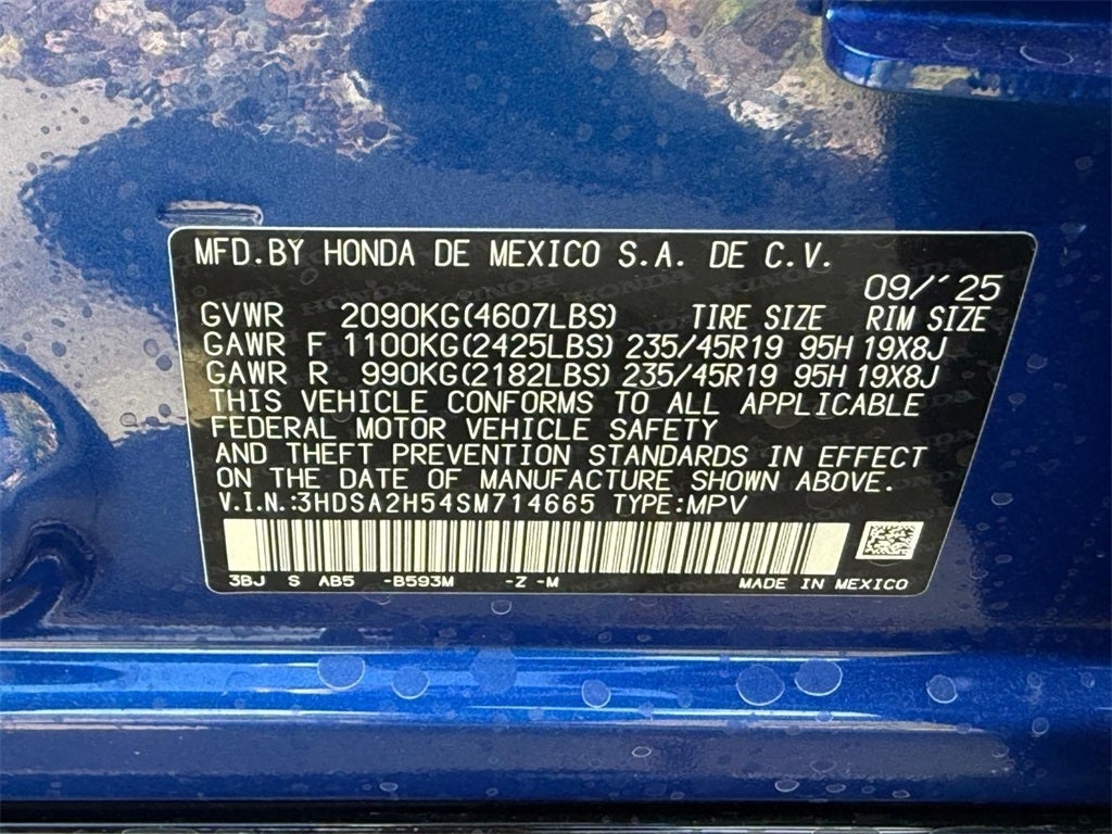 2025 Acura ADX A-Spec Package