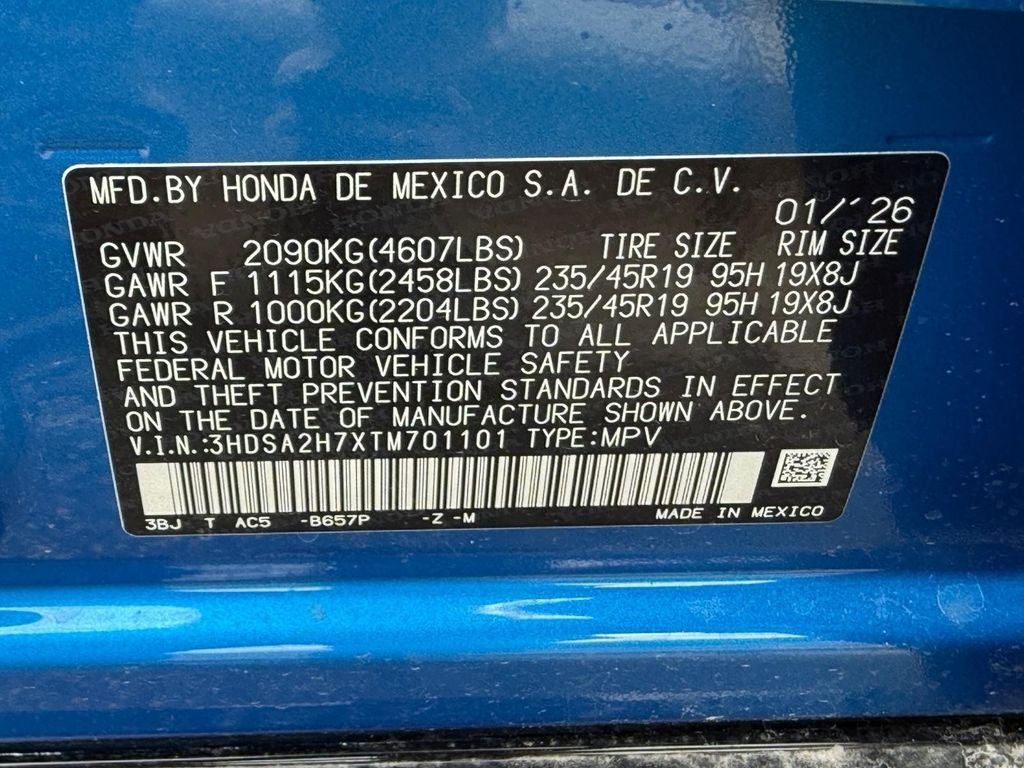 2026 Acura ADX A-Spec Advance Package