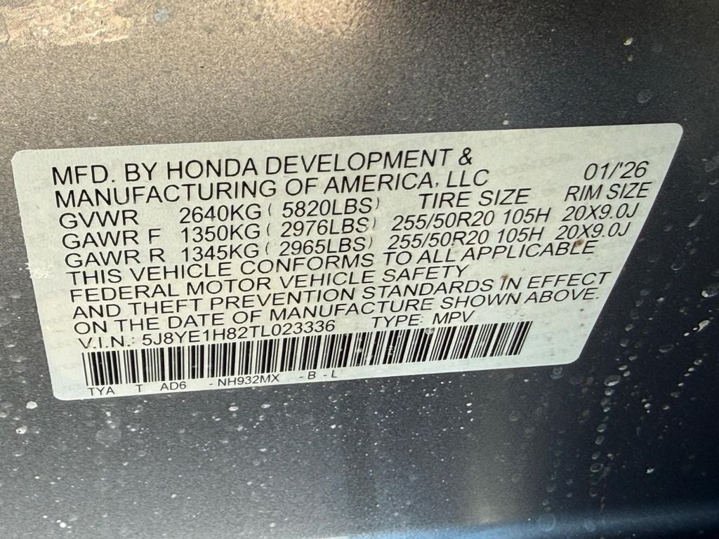 2026 Acura MDX Advance Package SH-AWD