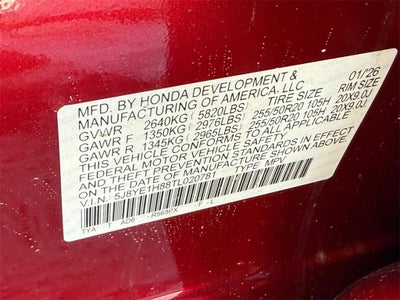 2026 Acura MDX Advance Package SH-AWD