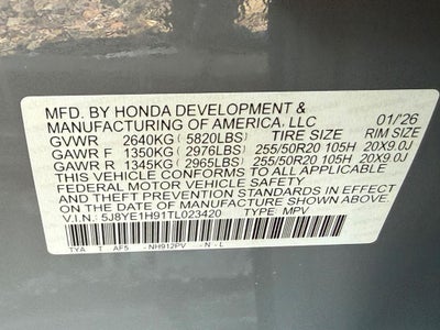 2026 Acura MDX A-Spec Advance Package SH-AWD