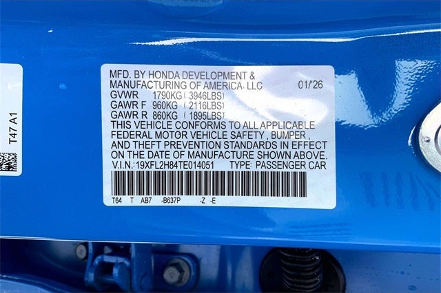 2026 Honda Civic Sport