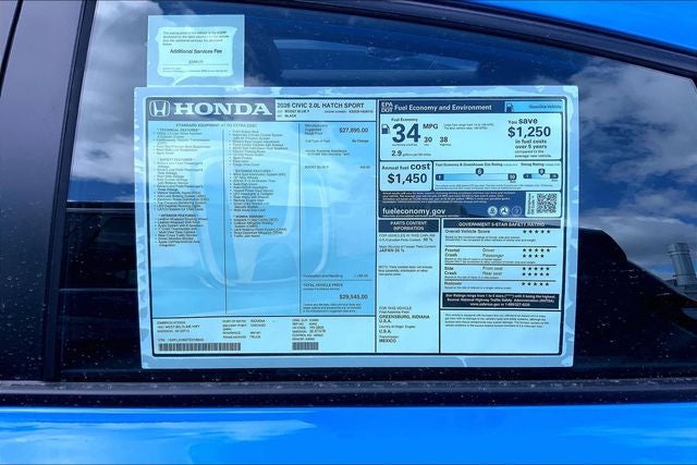 2026 Honda Civic Sport