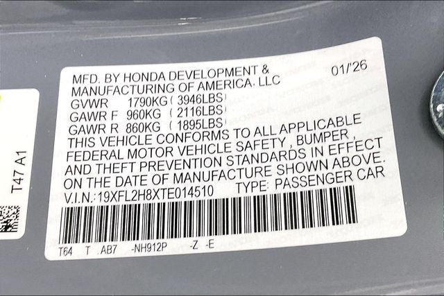 2026 Honda Civic Sport