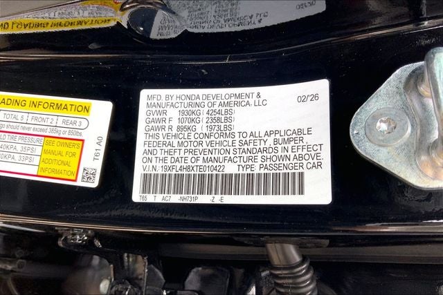 2026 Honda Civic Hybrid Sport