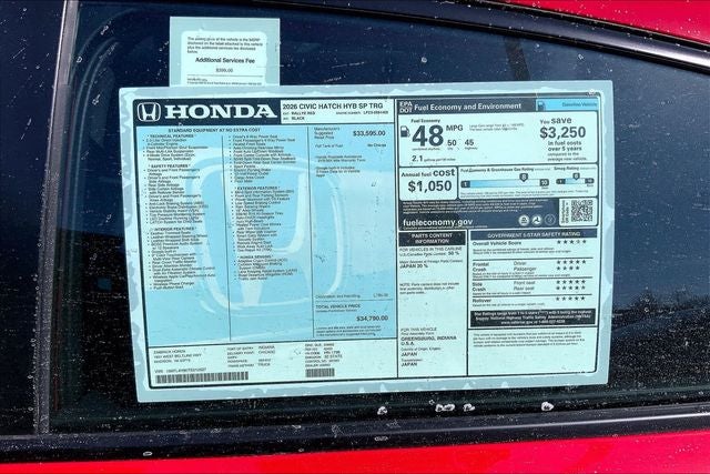 2026 Honda Civic Hybrid Sport Touring