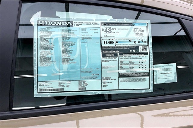 2026 Honda Civic Hybrid Sport Touring