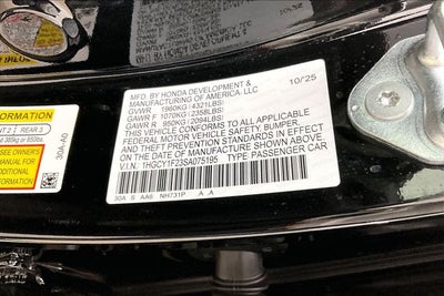 2025 Honda Accord LX