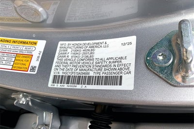 2025 Honda Accord Hybrid Sport