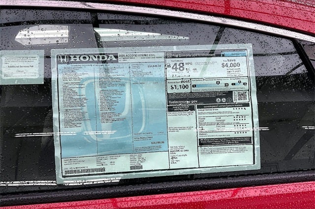 2025 Honda Accord Hybrid EX-L