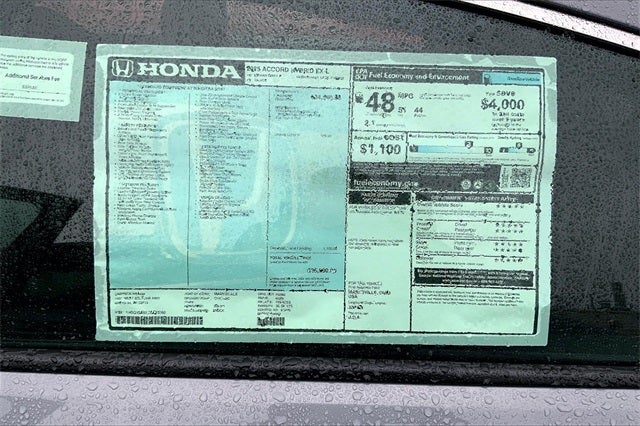 2025 Honda Accord Hybrid EX-L