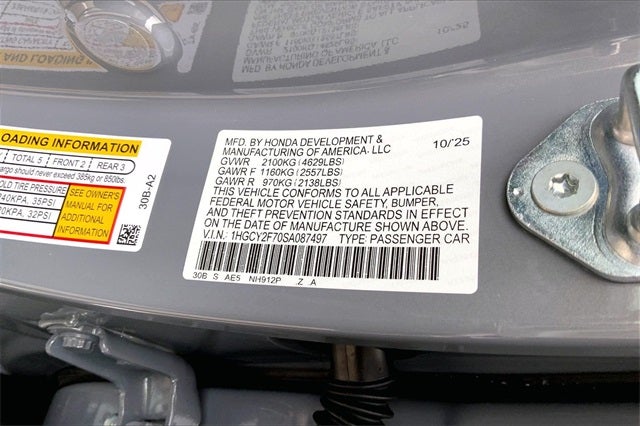 2025 Honda Accord Hybrid Sport-L