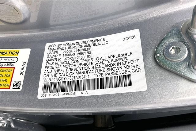 2026 Honda Accord Hybrid Touring