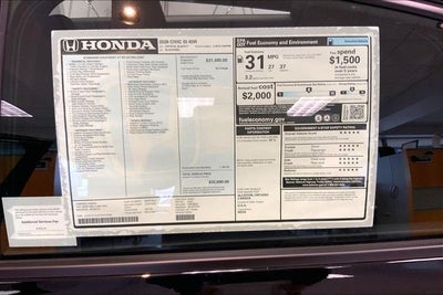 2026 Honda Civic Si Manual