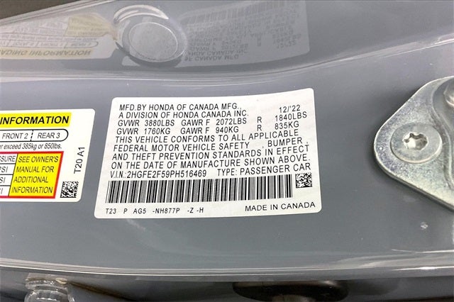 2023 Honda Civic Sport