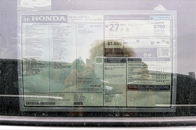 2026 Honda HR-V EX-L