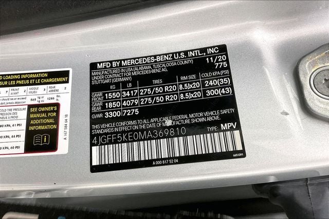 2021 Mercedes-Benz GLS GLS 450 4MATIC®