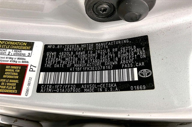 2014 Toyota Camry SE