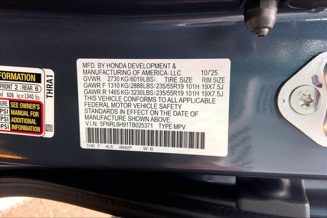 2026 Honda Odyssey Elite