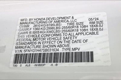 2025 Honda Pilot EX-L