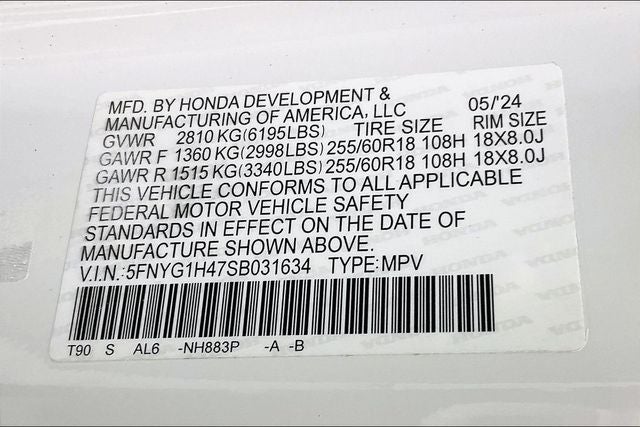 2025 Honda Pilot EX-L