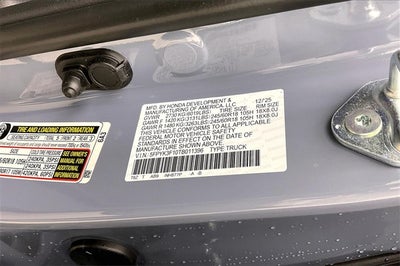 2026 Honda Ridgeline Sport