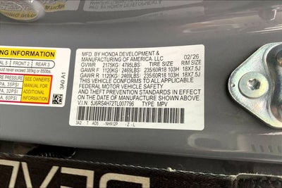 2026 Honda CR-V EX-L