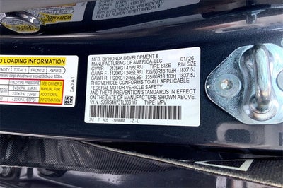 2026 Honda CR-V EX-L