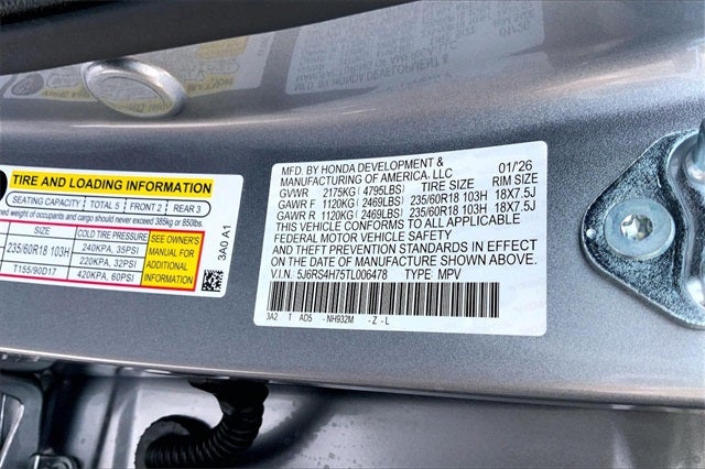 2026 Honda CR-V EX-L